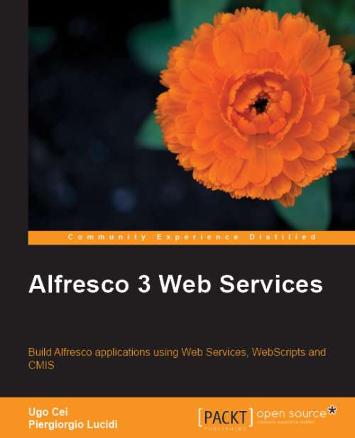 Alfresco 3 Web Services book cover