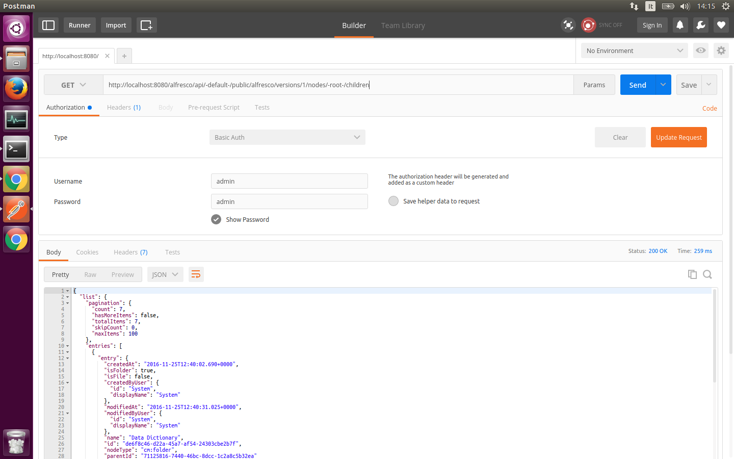 Developing a simple JavaScript client using the Al... - Hyland Connect ...
