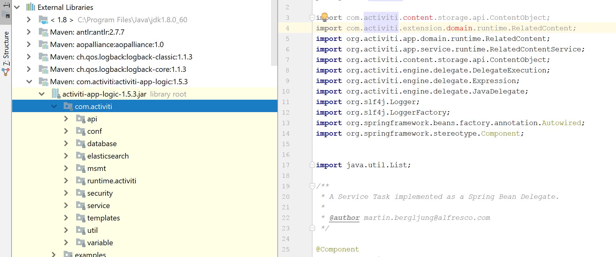 Missing packages / classes in JAR file