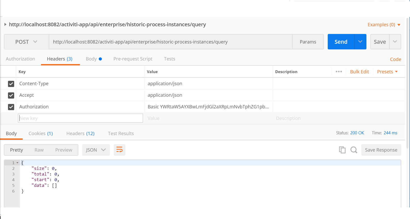 Response data for multiple location[banglore and puna]