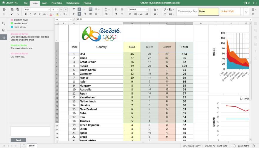 Smooth editing of spreadsheets